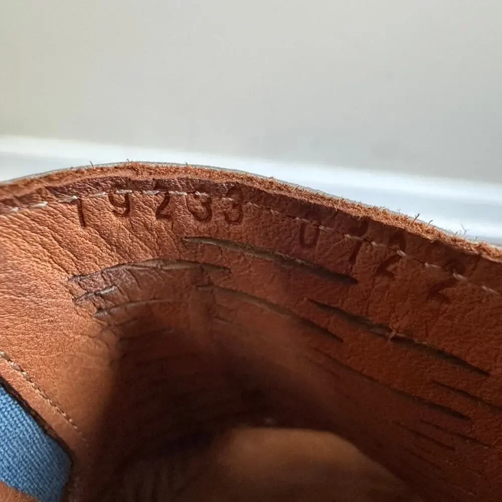 Spring Step Womens Sz 40 EU 9.5 US Newday Slip-On Shoe Leather Flats Blue - Picture 12 of 13